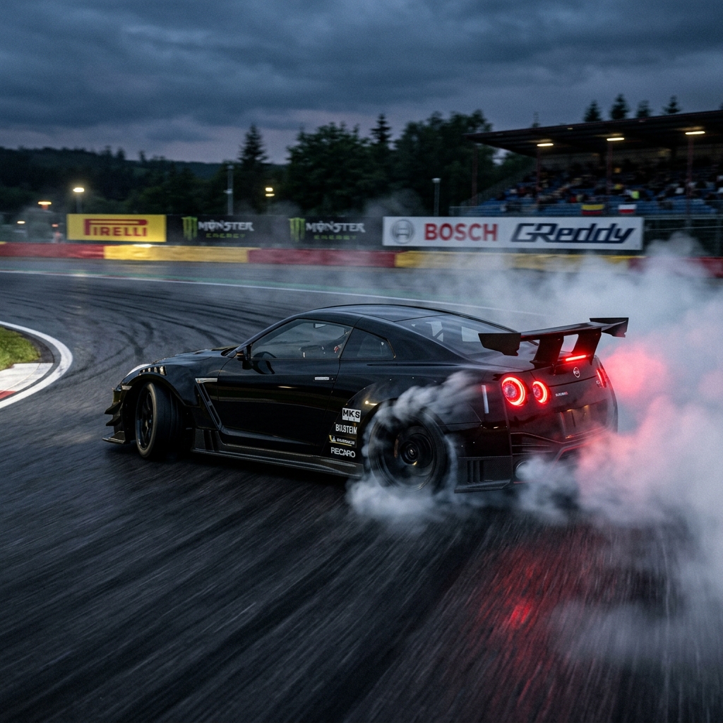 Revvtuned Drifting Sports Car